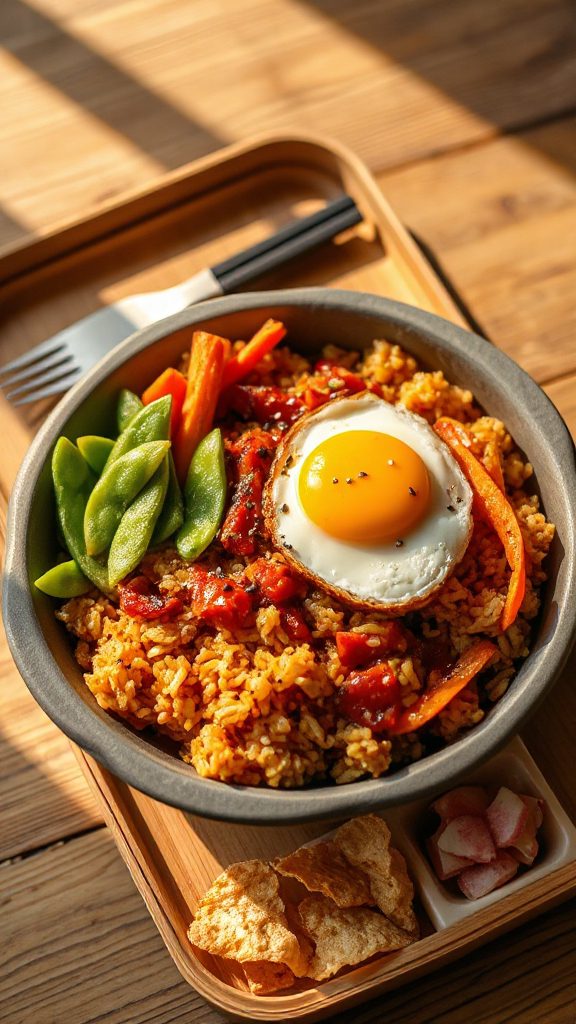 flavorful kimchi fried rice flavorful kimchi fried rice