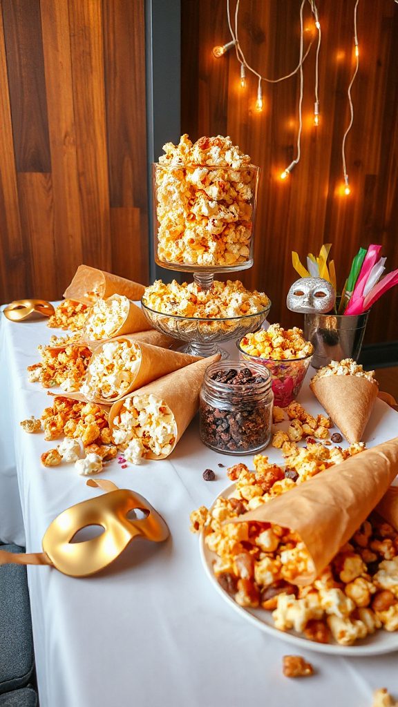 flavorful popcorn rehearsal snack