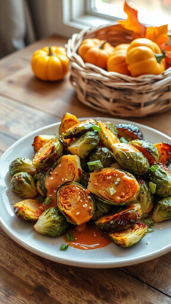 flavorful roasted brussels sprouts