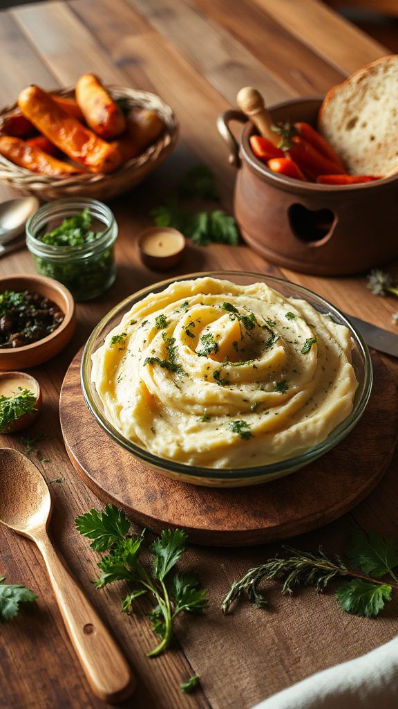 flavorful roasted garlic potatoes