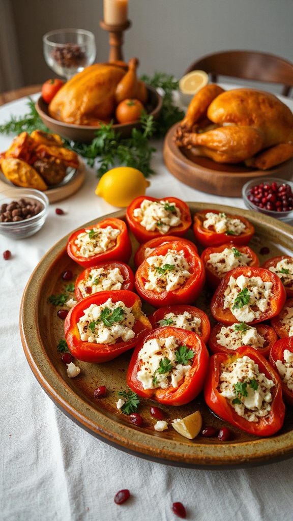 flavorful stuffed bell peppers