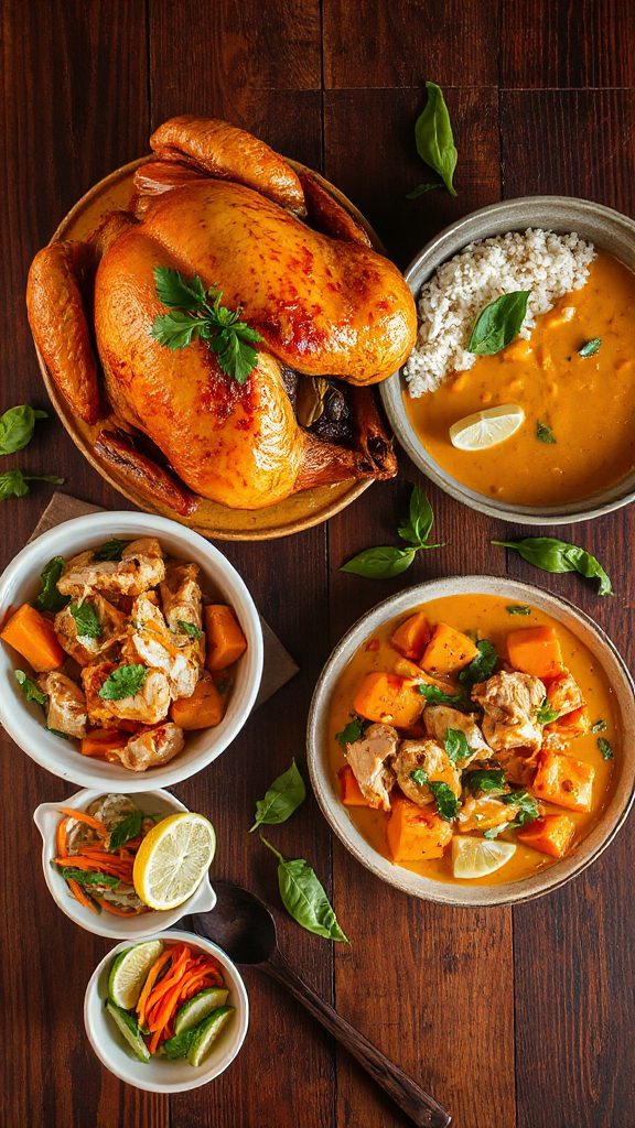 flavorful turkey coconut curry