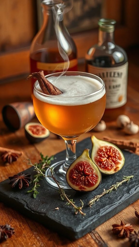 flawless spiced fig cocktail flawless spiced fig cocktail