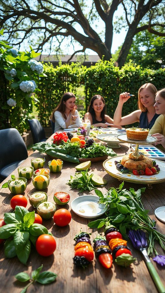 floral infused quinoa salad recipe