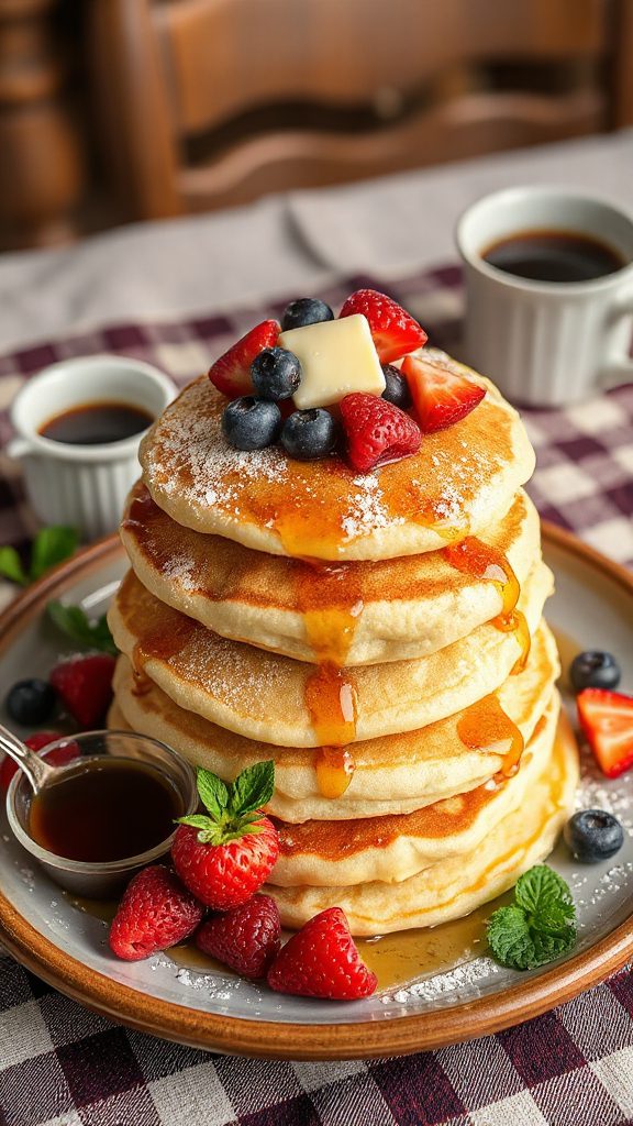 fluffy buttermilk pancake recipe