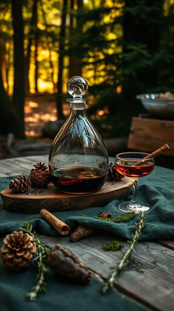 forest inspired cozy beverage experience