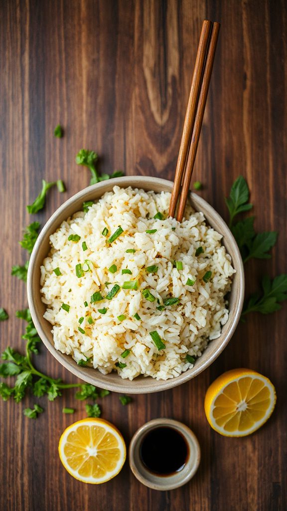 fragrant lemon herb rice fragrant lemon herb rice