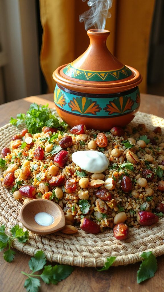 fragrant moroccan rice pilaf
