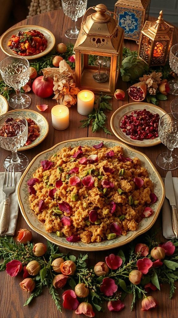 fragrant rose pistachio stuffing