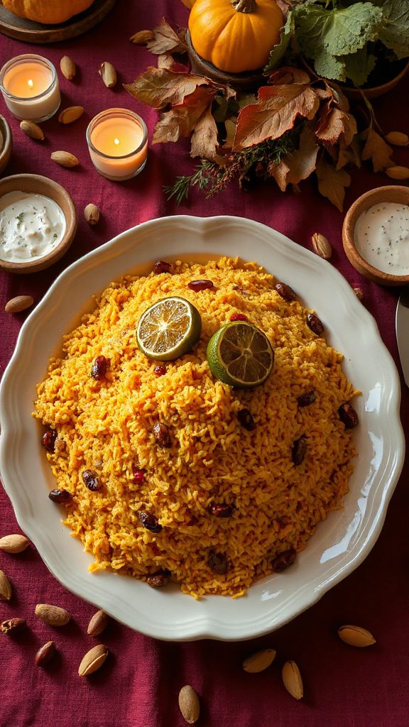 fragrant spiced rice pilaf