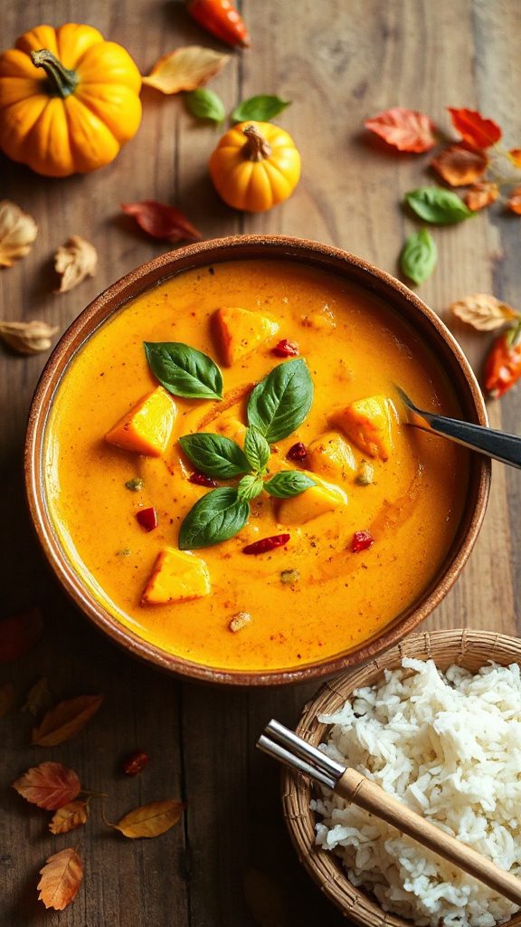 fragrant thai pumpkin curry