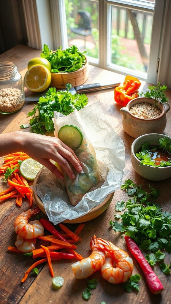 fresh and customizable rolls