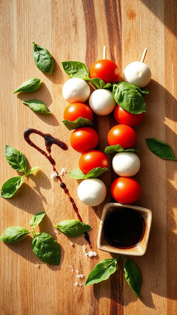 fresh and healthy skewers