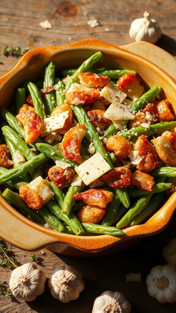 fresh green bean casserole