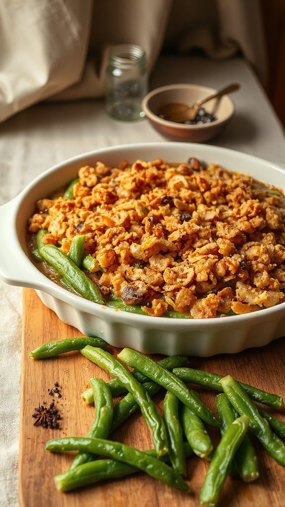 fresh green bean casserole fresh green bean casserole