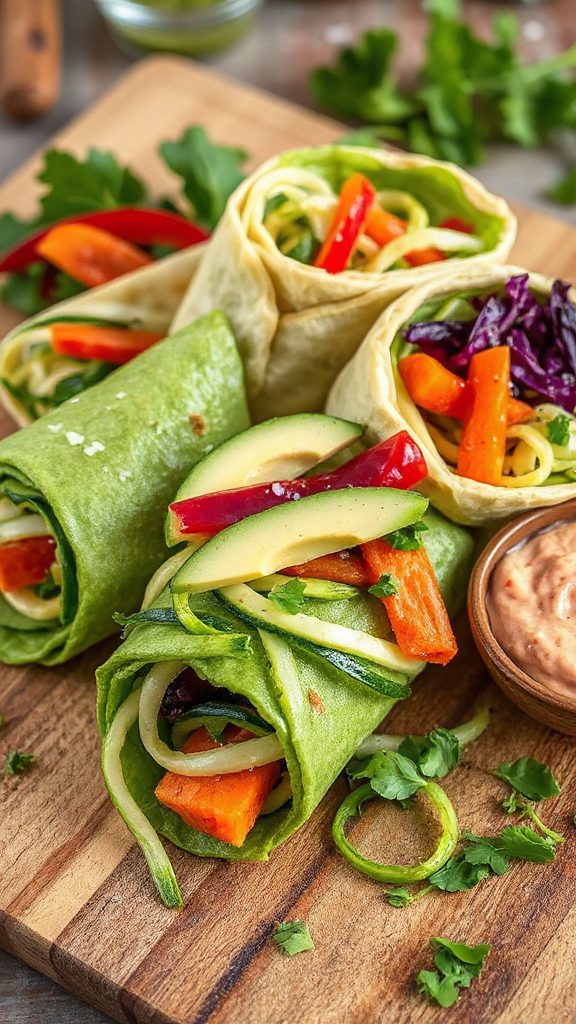 fresh zucchini avocado wraps fresh zucchini avocado wraps