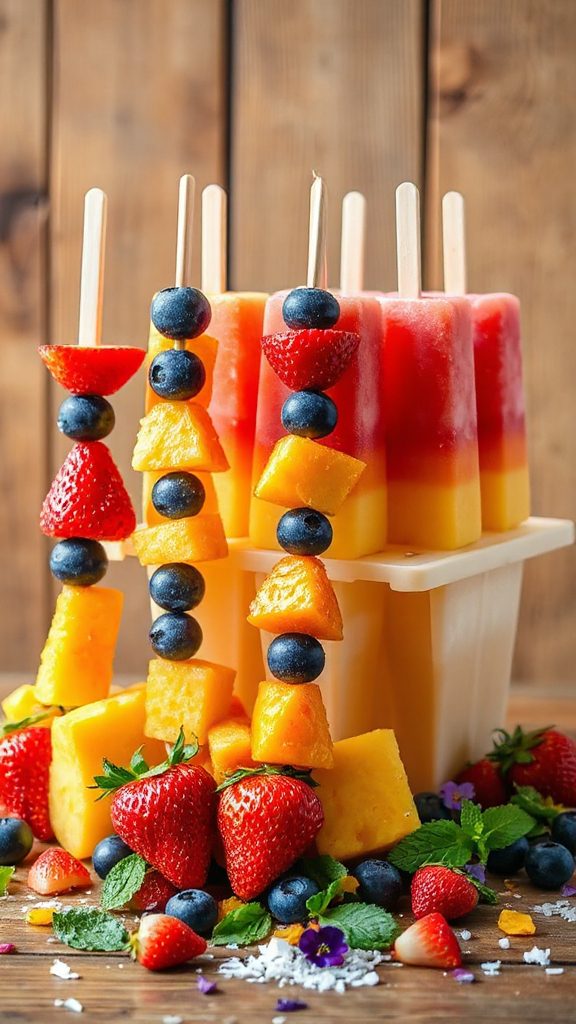 frozen fruit popsicle recipe