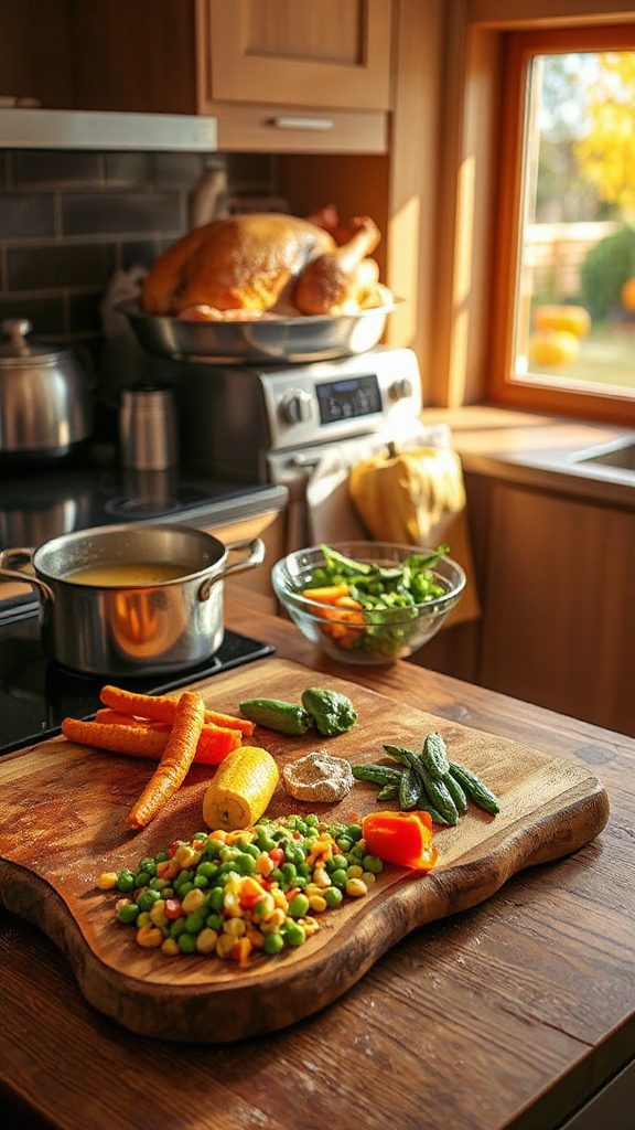 frozen vegetable thanksgiving dish