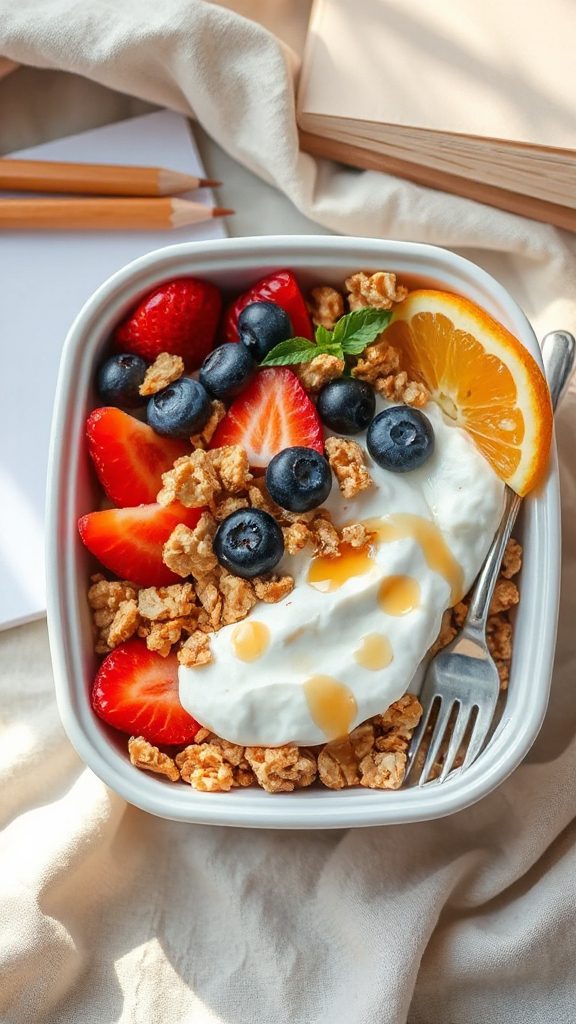 fruit yogurt parfait recipe