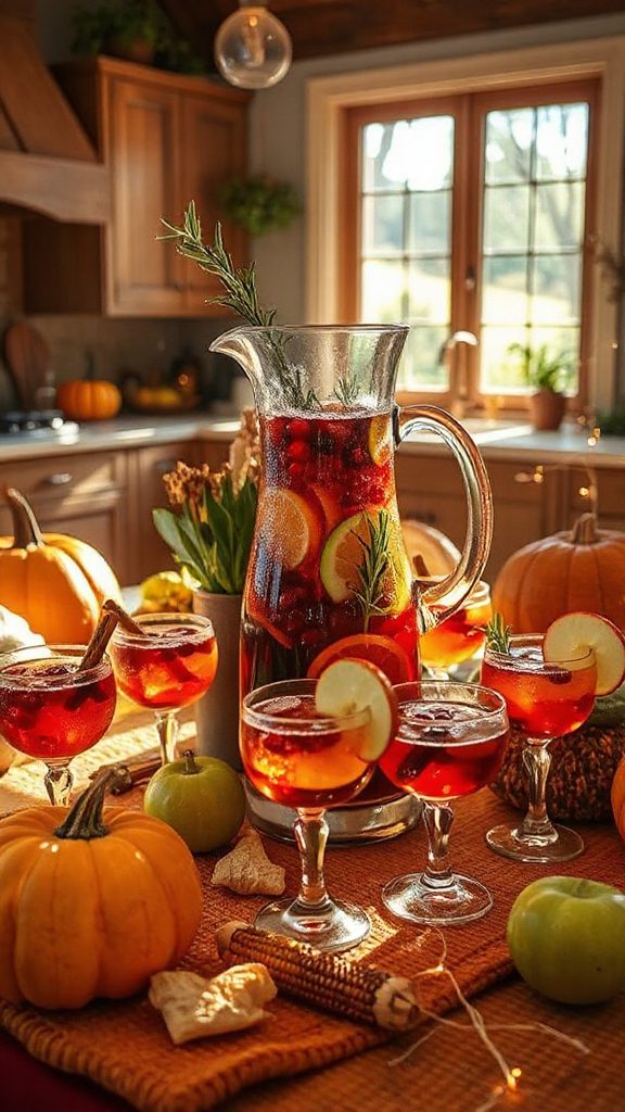 fruity non alcoholic fall beverage