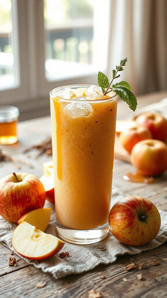 fruity rejuvenating apple slush