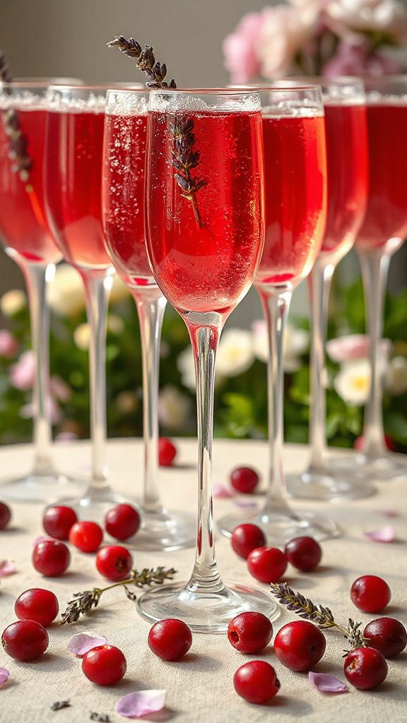 fruity sparkling brunch cocktail fruity sparkling brunch cocktail