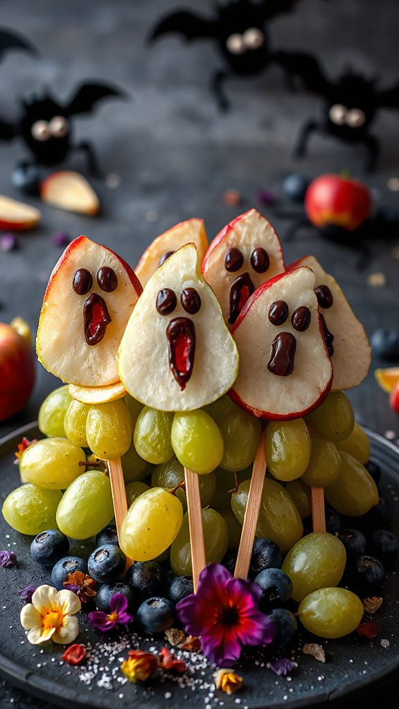 fun halloween apple treats