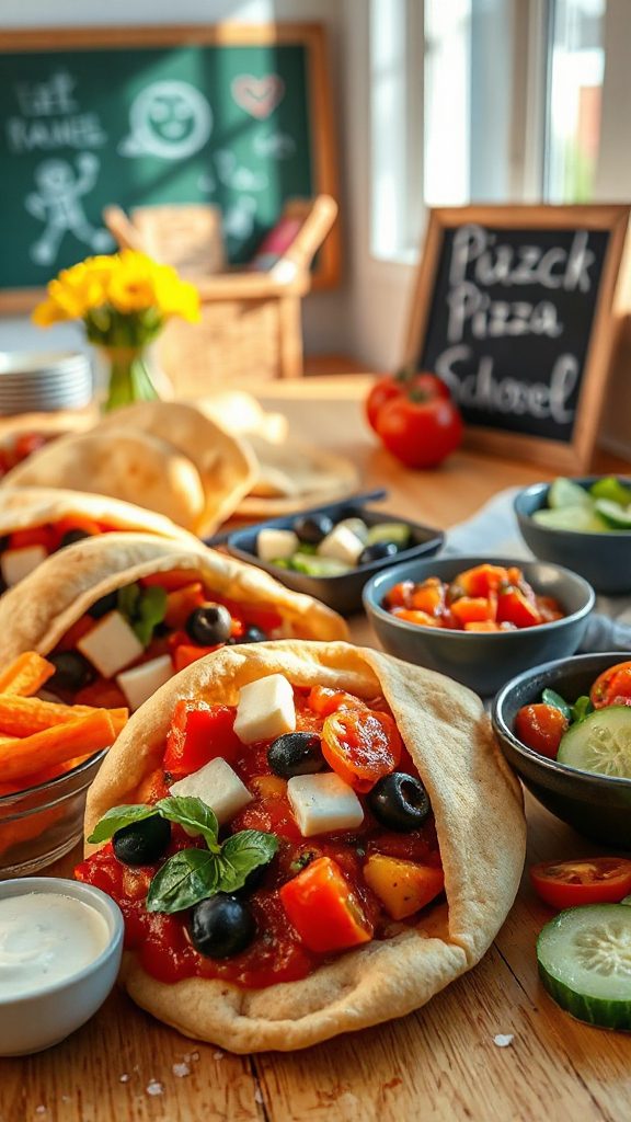 fun portable pizza pockets