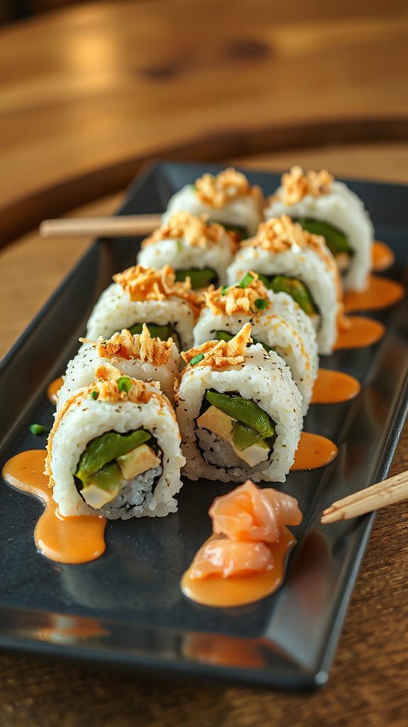 fusion sushi casserole rolls