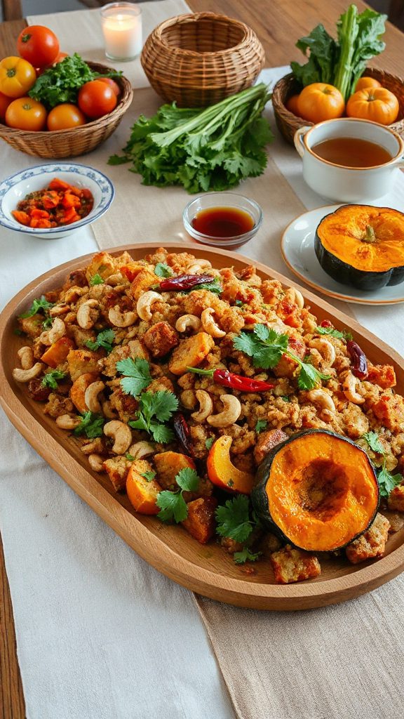 galangal seasoned thanksgiving stuffing