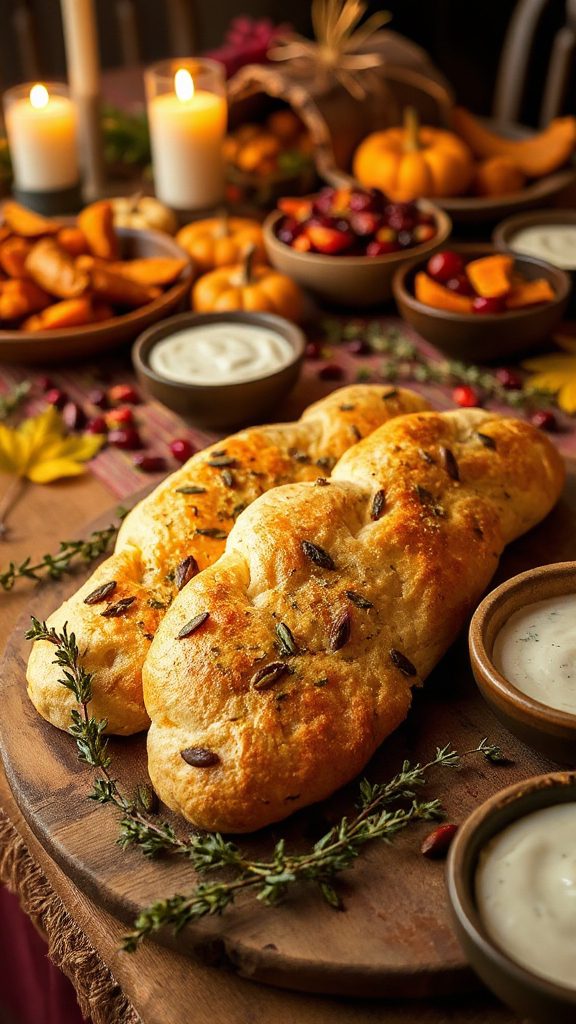 garlic ajwain breadsticks recipe