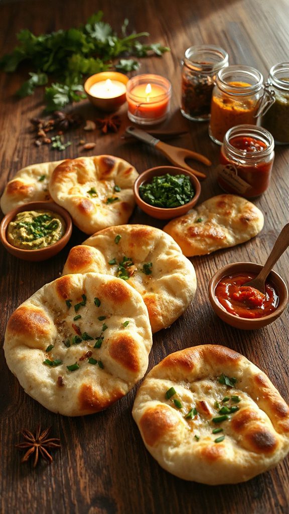 garlic infused dinner roll alternative