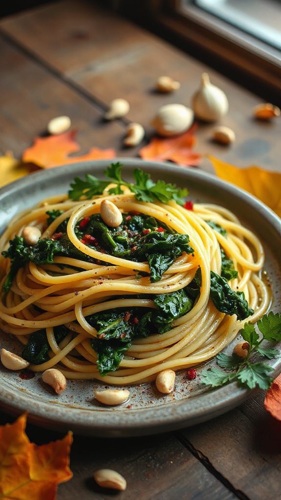 garlic olive oil kale garlic olive oil kale