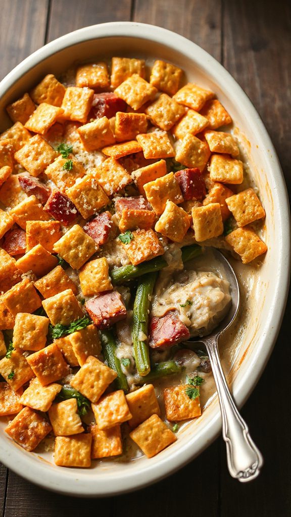 garlic parmesan green bean casserole garlic parmesan green bean casserole