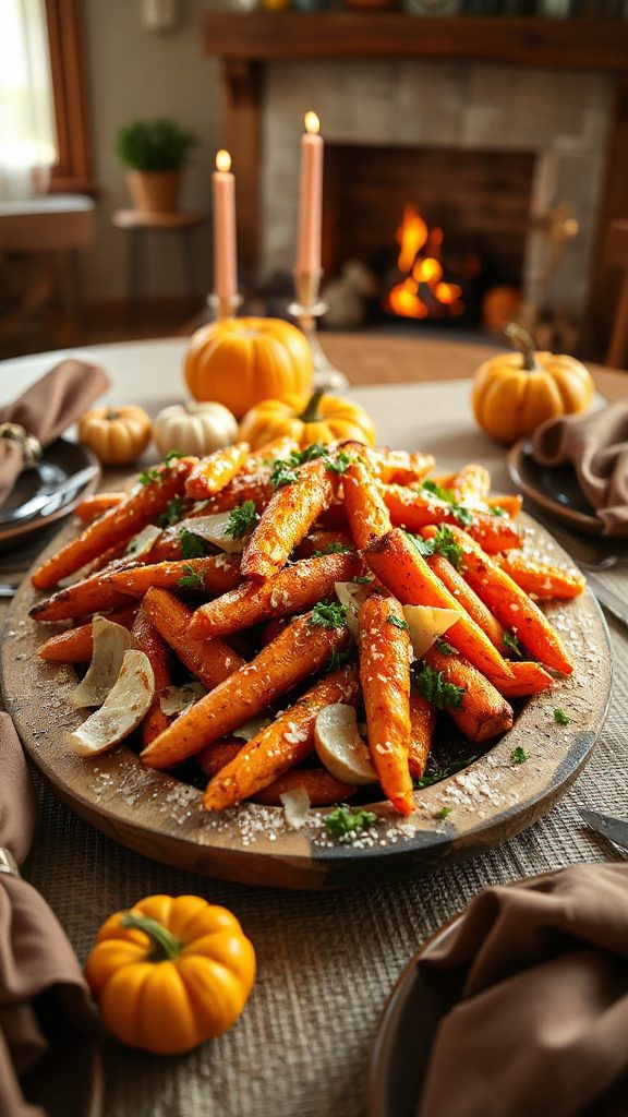 garlic parmesan roasted carrots garlic parmesan roasted carrots
