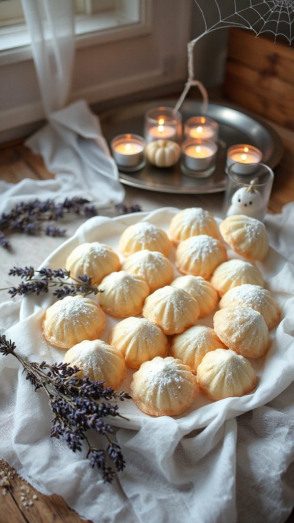 ghostly halloween vanilla madeleines ghostly halloween vanilla madeleines