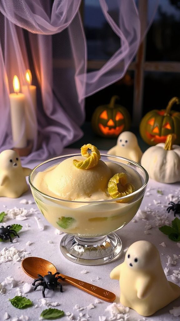 ghostly lemon lime sorbet
