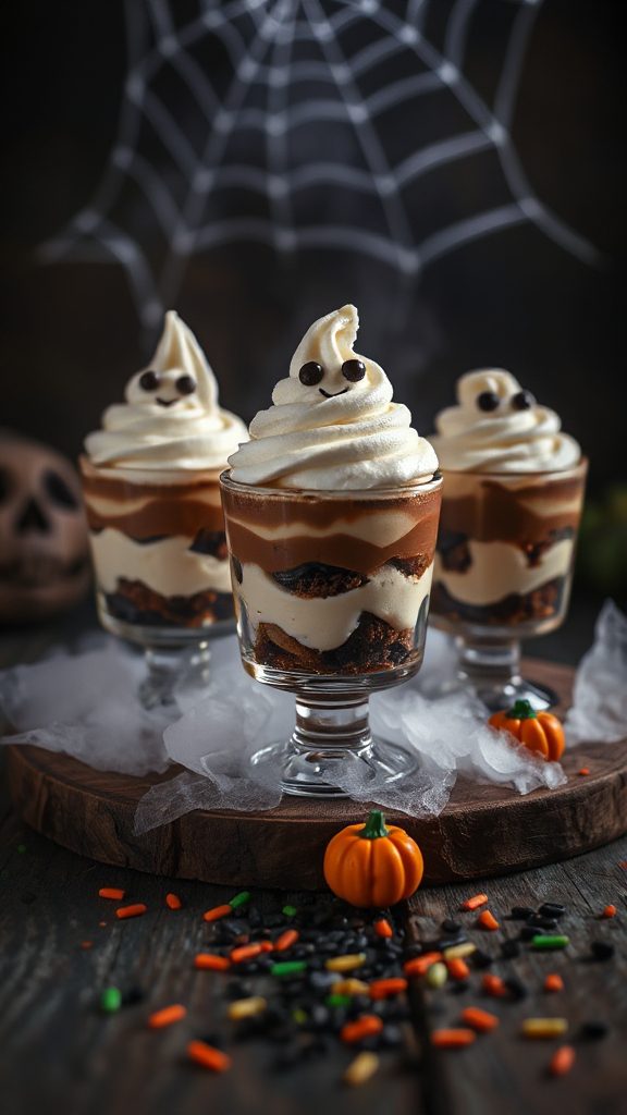ghostly tiramisu halloween dessert ghostly tiramisu halloween dessert
