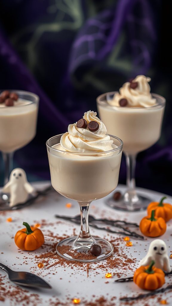 ghostly vanilla dessert delight