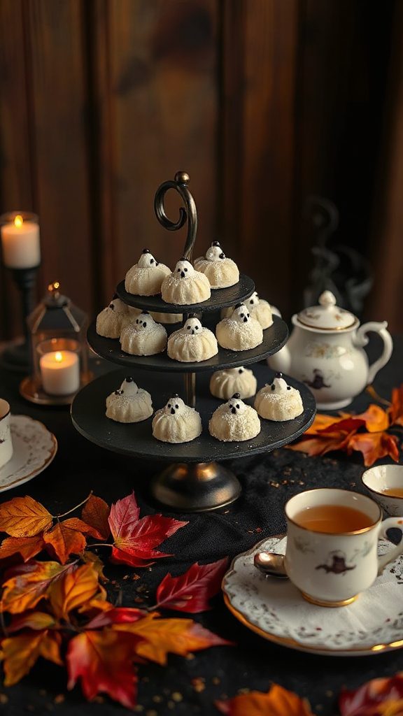 ghostly white chocolate financiers