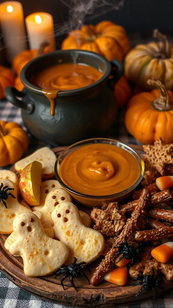 ghoulish butterscotch dipping sauce