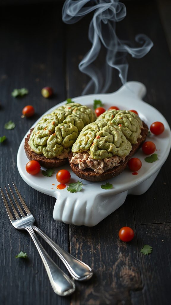 ghoulishly fun halloween sandwiches