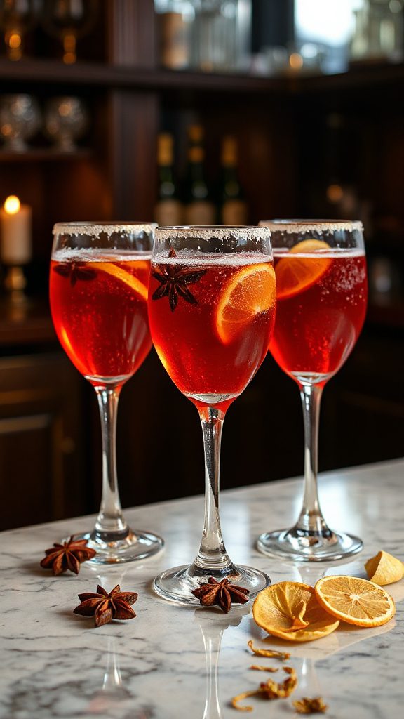 ginger and star anise cocktail