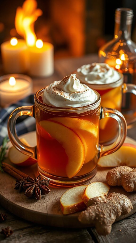 ginger apple cider cocktail ginger apple cider cocktail
