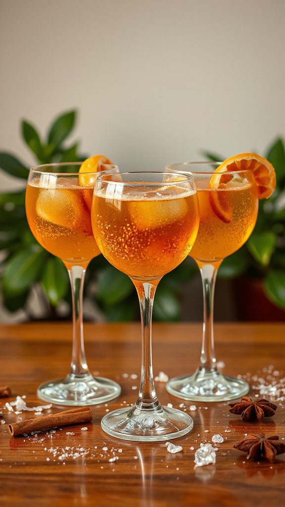 ginger caramel cocktail delight