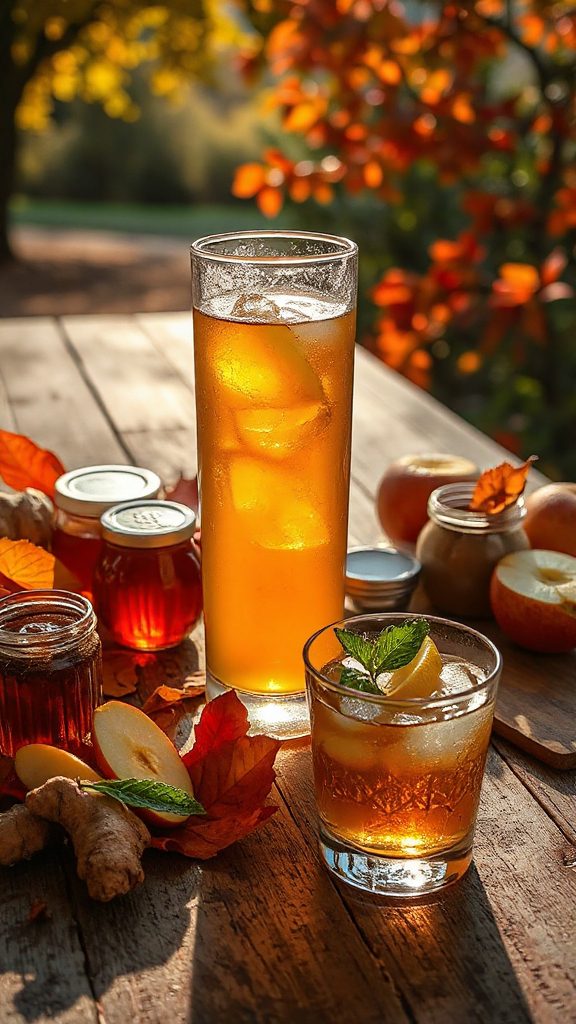 ginger honey bourbon cocktail ginger honey bourbon cocktail