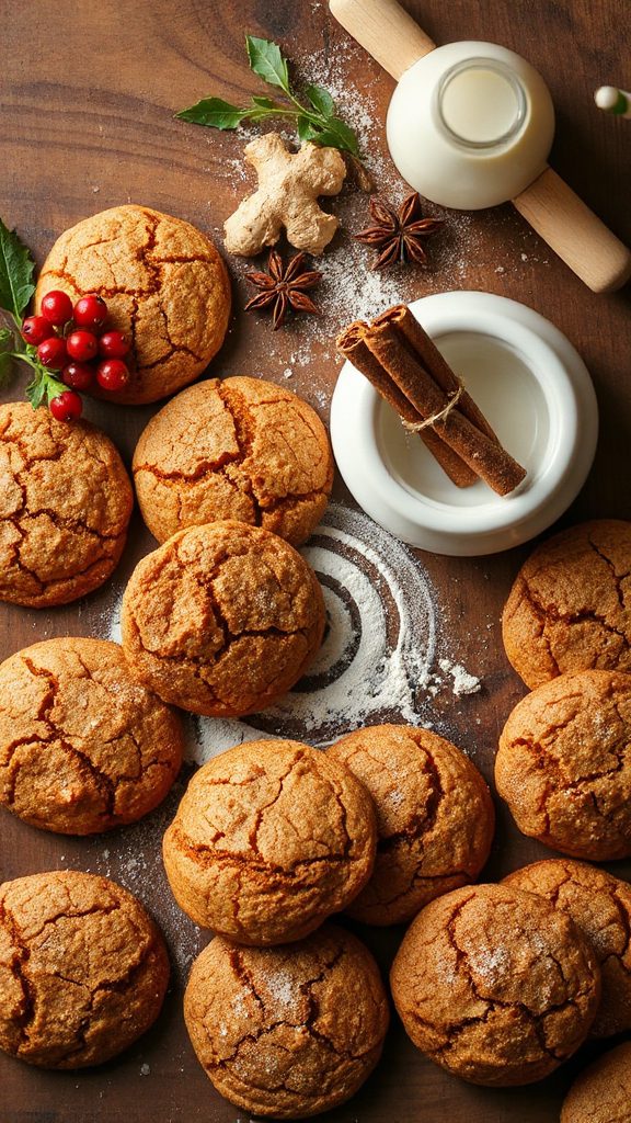 ginger infused molasses cookie recipe