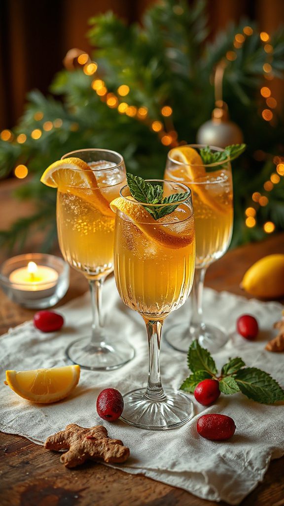 ginger infused sparkling lemonade ginger infused sparkling lemonade