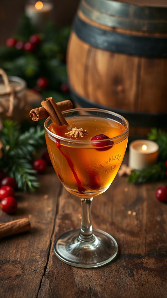 ginger infused whiskey sour cocktail