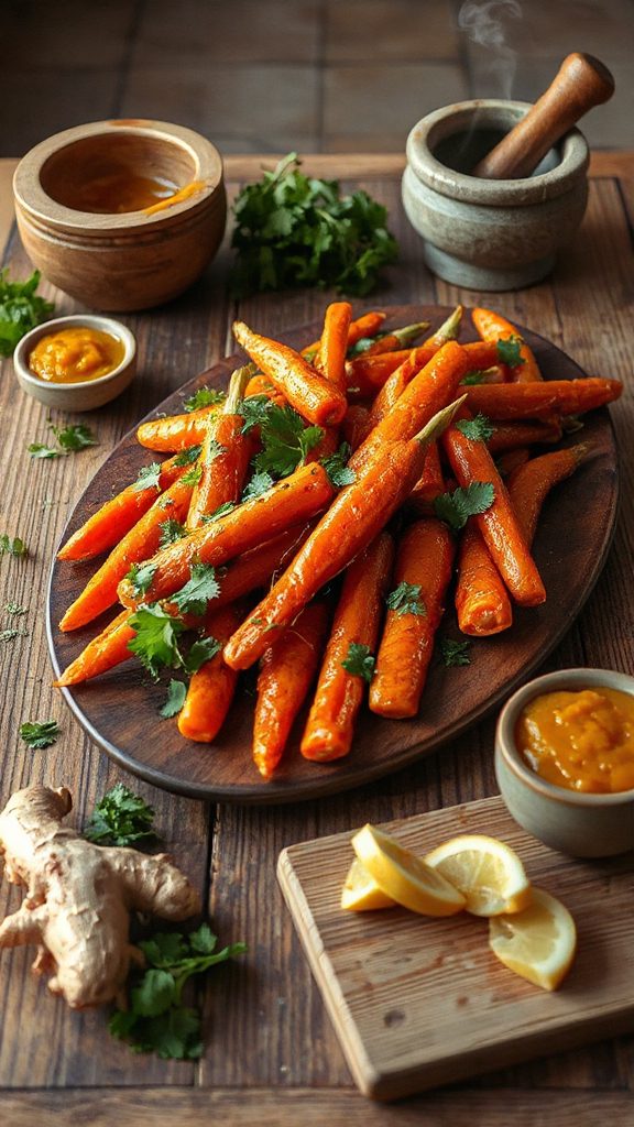ginger lemongrass glazed carrots ginger lemongrass glazed carrots